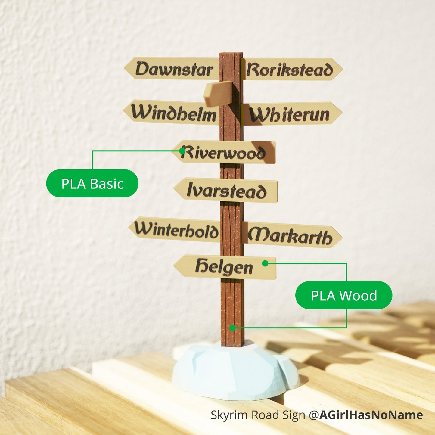 Bambu PLA Wood - Clay Brown (13801)